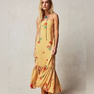 Free People Rosie Posie Midi Dress